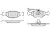 PROCODIS FRANCE PF10794 Brake Pad Set, disc brake